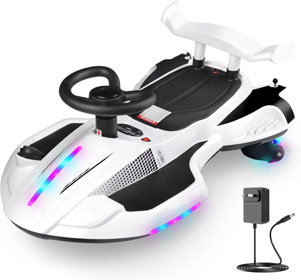 🎉12V Electric Wiggle Car Ride On Toy