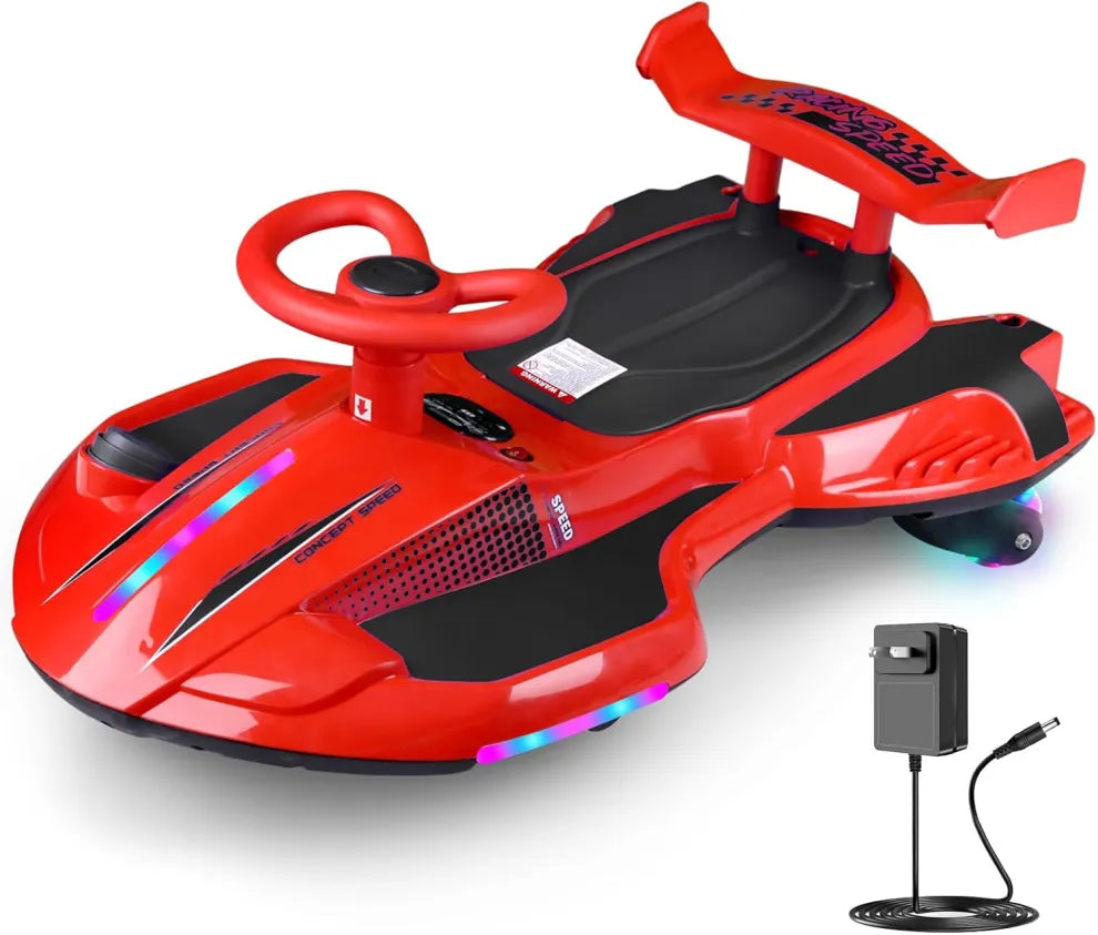 🎉12V Electric Wiggle Car Ride On Toy