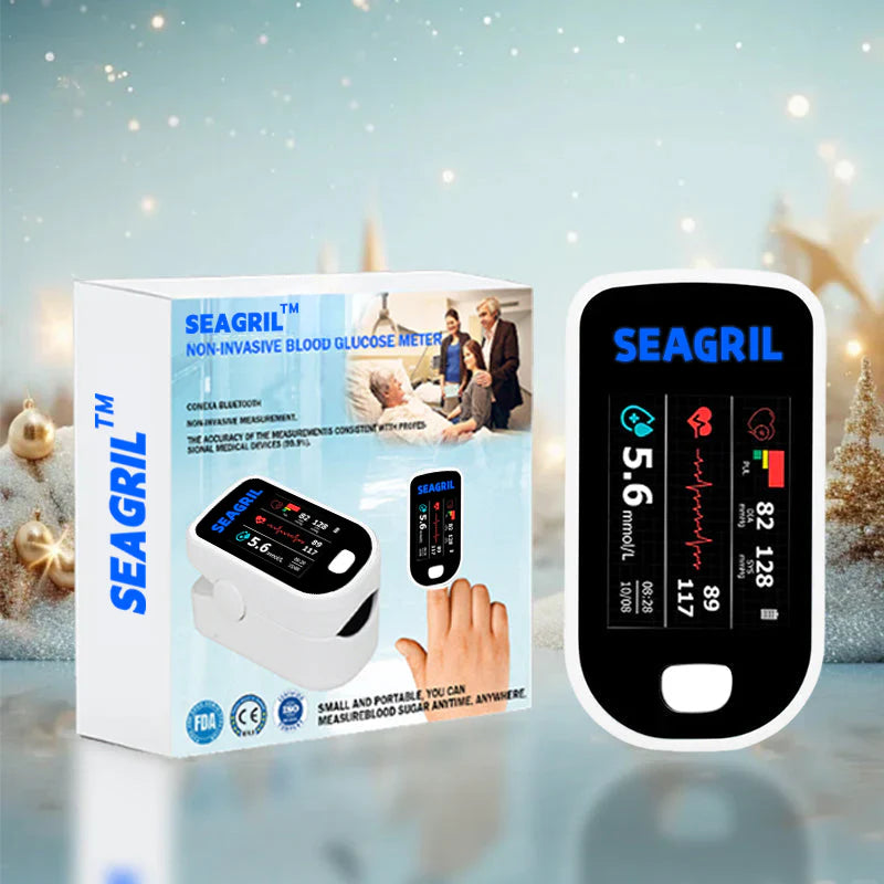 SEAGRIL® Advanced Non-Invasive GlucoseMonitor-99.9% Accuracy + Exclusive Gift ✅TGA Approved